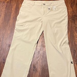 Eddie Bauer Hiking/Active Pants Khaki Size 12